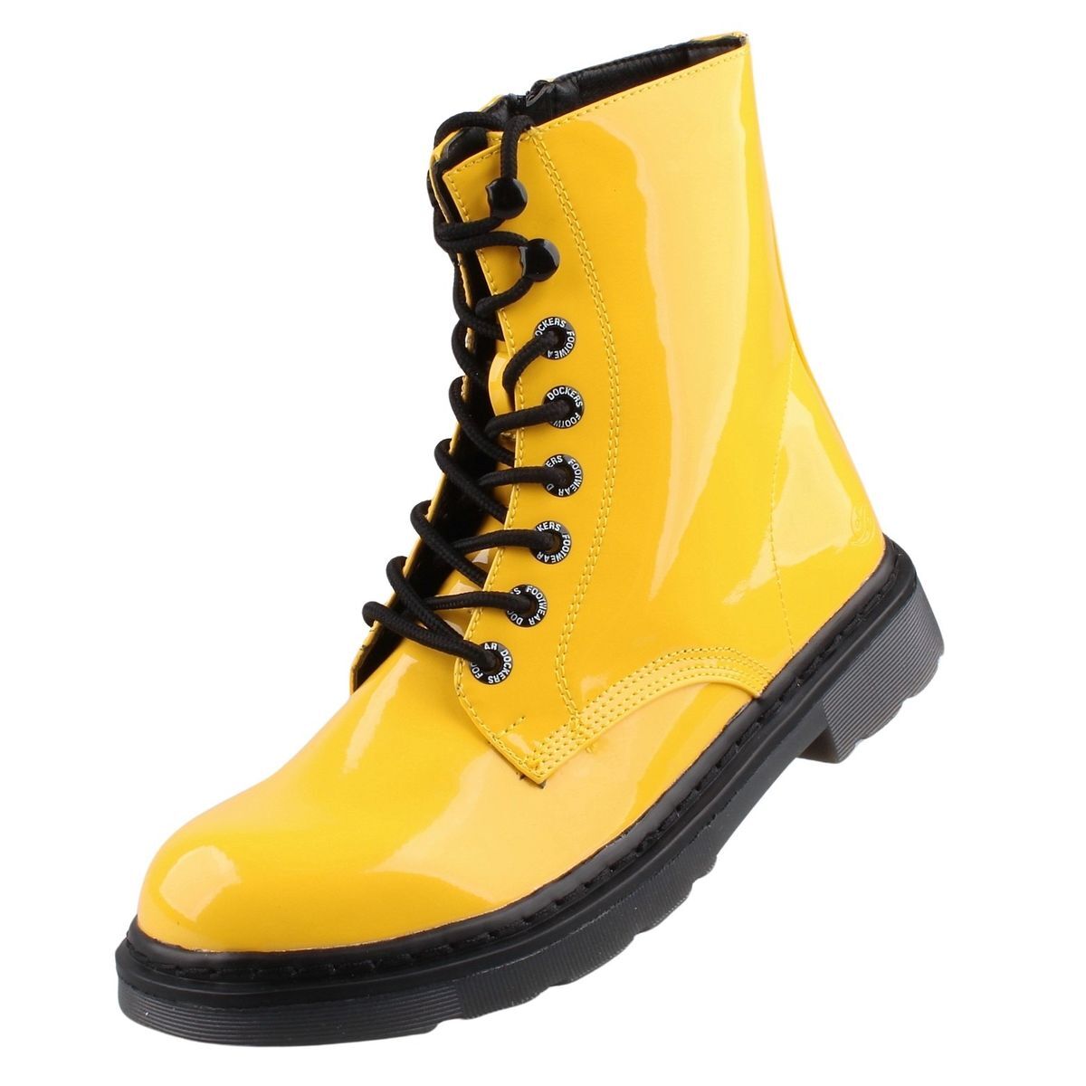 Yellow Chelsea Boots Tamaris Gelb Gelbe Stiefel Tamaris Tamaris