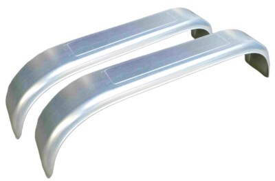 2 x Tandem Kotflügel Stahlblech 1500 x 240mm D 242012 Anhänger Schutzblech Set 