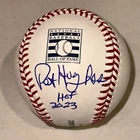 PAT HUGHES Signed Official MLB HALL OF FAME Baseball Beckett BAS & HOF Ins