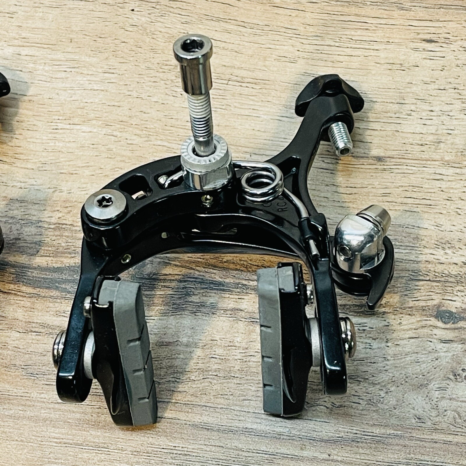 FORZA Alloy Road Calipers Black with White Flames 280g