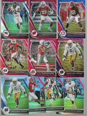 2021 Panini Prizm Draft Pick Lot 11 Inserts (some numbered)