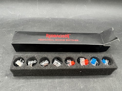 REDRAGON Mechanical Keyboard Gaming Switches 2 Blue 2 Red 2 Brown 2 Black - New - Picture 2 of 3