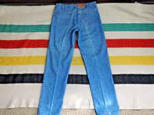 VTG 90s LEVIS 540 Light Wash USA Made Faded Blue Denim 35x33 Retro Jeans Mens
