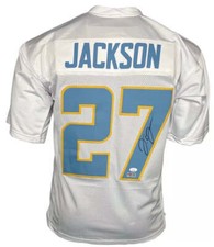 JC Jackson Signed Custom San Deigo Football White Jersey (PIA)