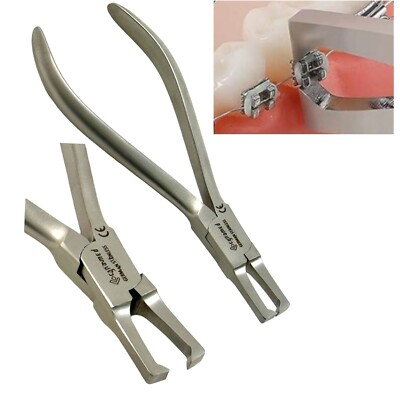 #ad #ad Orthodontic Bracket Removing Pliers Dental Braces Removal Tools German Stainless $13.74