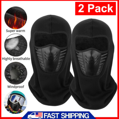 Balaclava Full Face Mask Motorcycle Windproof Ski Anti Fog Outdoor Winter Sport