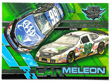 HOF'er CARL EDWARDS 2006 Wheels High Gear CARMELEON ROUND UP & AAA CARS Card #50