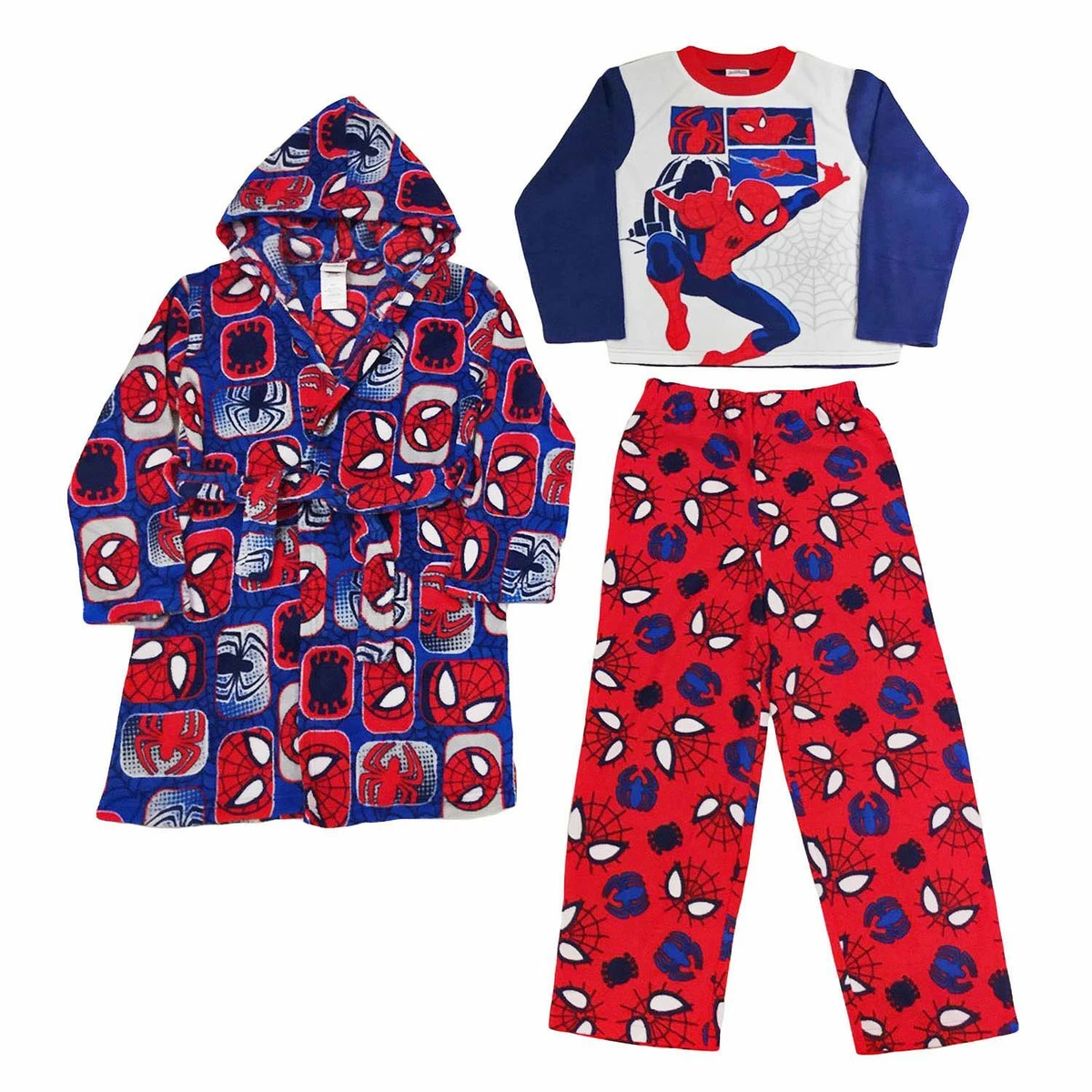 Hooded spiderman pajamas sale