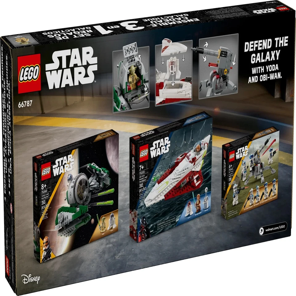 Lego Star Wars: Jedi Masters Set de Regalo | 66787 | 3 en 1 | 654 Piezas Foto 3 de 4