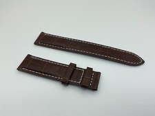 AUTHENTIC TISSOT NEW 19MM BROWN GENUINE CROCOGRAIN LEATHER STRAP BAND BRACELET