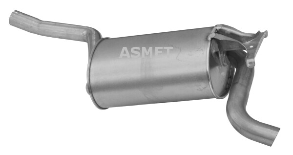 Asmet EndschalldäMpfer SchalldäMpfer Passend FüR Mercedes-Benz 190 01.020-image