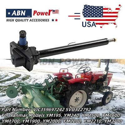 #ad Steering Box Shaft Assy for Yanmar YM2000 YM2200 YM2210 VIC359697242 SVU322792 $154.99