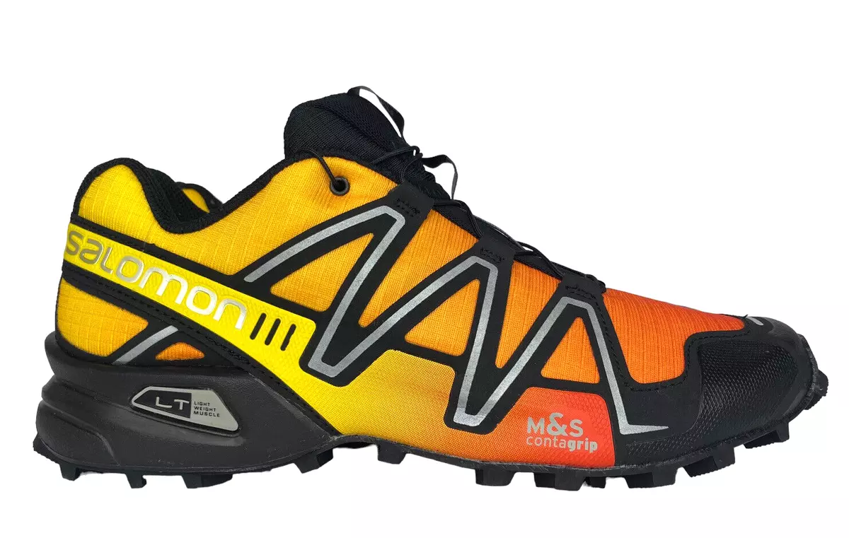 Solskoldning beskæftigelse Literacy NEW Salomon Speedcross 3 Hiking/ Trail Running Shoes Black/ Orange,  Men&#039;s 10.5 M | eBay