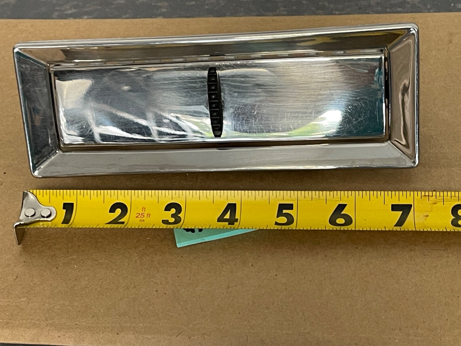 Rolls Royce Silver Shadow II Silver Spur  OEM Center  Chrome Ash Tray TOP ONLY!