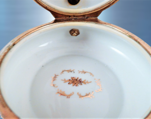 Silent Butler Crumb Catcher Vintage 1950s ISCO Porcelain Formal Dining Accessory - Picture 9 of 11