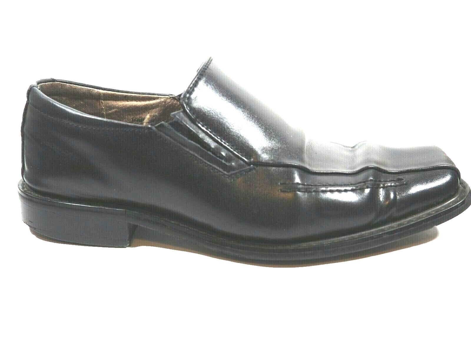 Fratelli Select Men\'s Navy Blue Leather Slip-On Dress Shoes Size 10.5 Square Toe Fratelli Select Mens Size 8 Navy Suede | Mercari main image 3