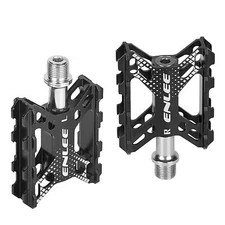ENLEE Folding Bike Pedals Universal Pedals Compatible With Bicycle Pedal 9/16"