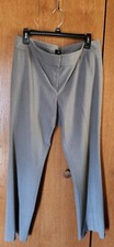 Women's Nine West Size 10  Grayish Dress Pants 37'' Waist, 30'' Inseam Vintage
