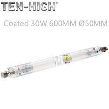 Coated 30W 600MM Dia 50MM CO2 Laser Tube for Laser Engraving Cutting Machine