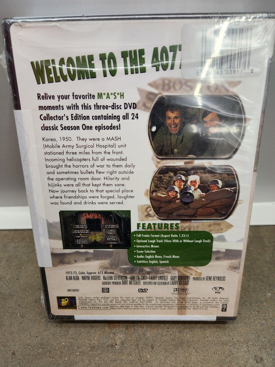 MASH 4077 TV Series DVD Complete Season 1 Collector's