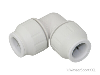 JOHN GUEST JG Speedfit 15 Winkel 90° weiß  für 15mm Rohr