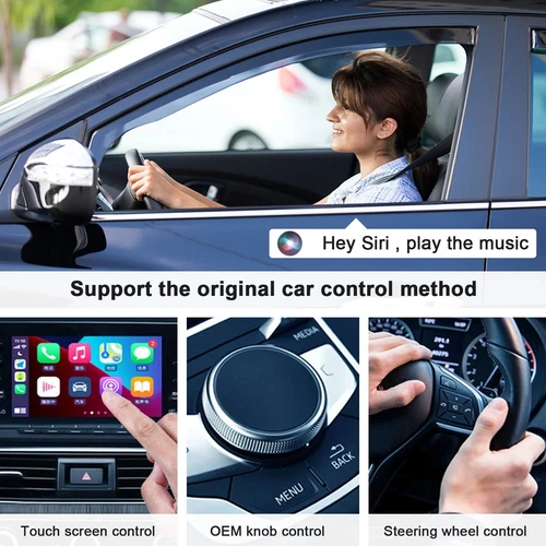 Dongle Adattatore USB Wireless CarPlay per Apple iOS 10 + Lettore di Navigazione Auto IT - Foto 4 di 13