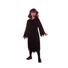 Rubie's Wild 'N Witchy Witch Costume Black Dress  Belt Child Size L 12-14