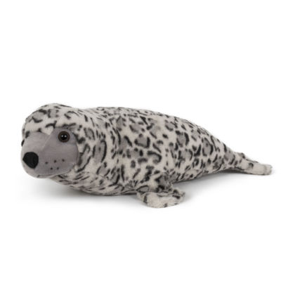 Seehund Plüschtier 30cm - Hellblaues Robbe Kuscheltier Mit PP-Baumwolle Füllung