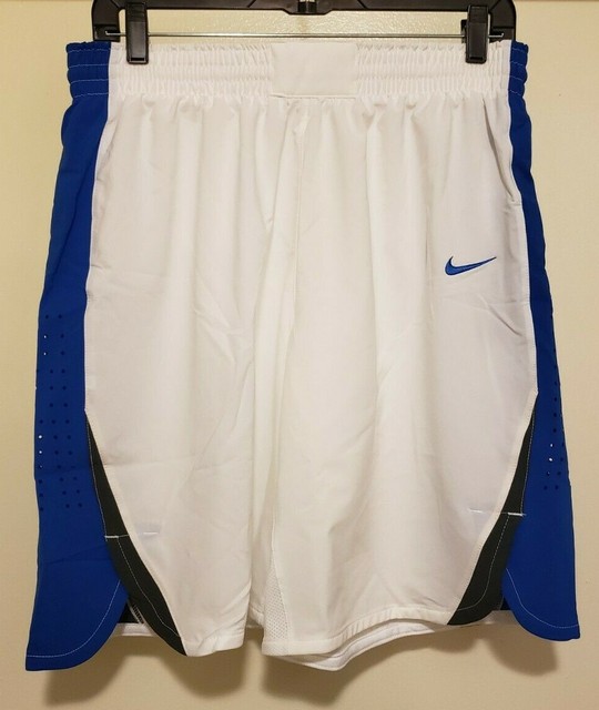 Nike Women's Team Hyperelite Basketball Shorts Royal Blue White Large L for sale online | eBay