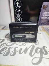 AIWA HS TX320 Stereo Super Bass AM/FM Radio Cassette Player Vintage Works