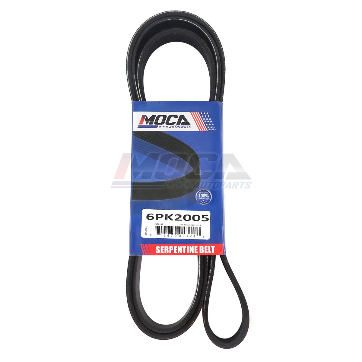 EPDM Serpentine Belt Fits 06-07 Buick Chevrolet Lincoln 3.0 3.5 3.9L 6PK2775