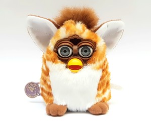 gold stripes furby