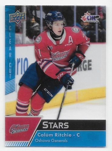 22/23 UPPER DECK CHL CLEAR CUT PARALLEL Hockey (#301-400) U-Pick From List - Picture 3 of 24