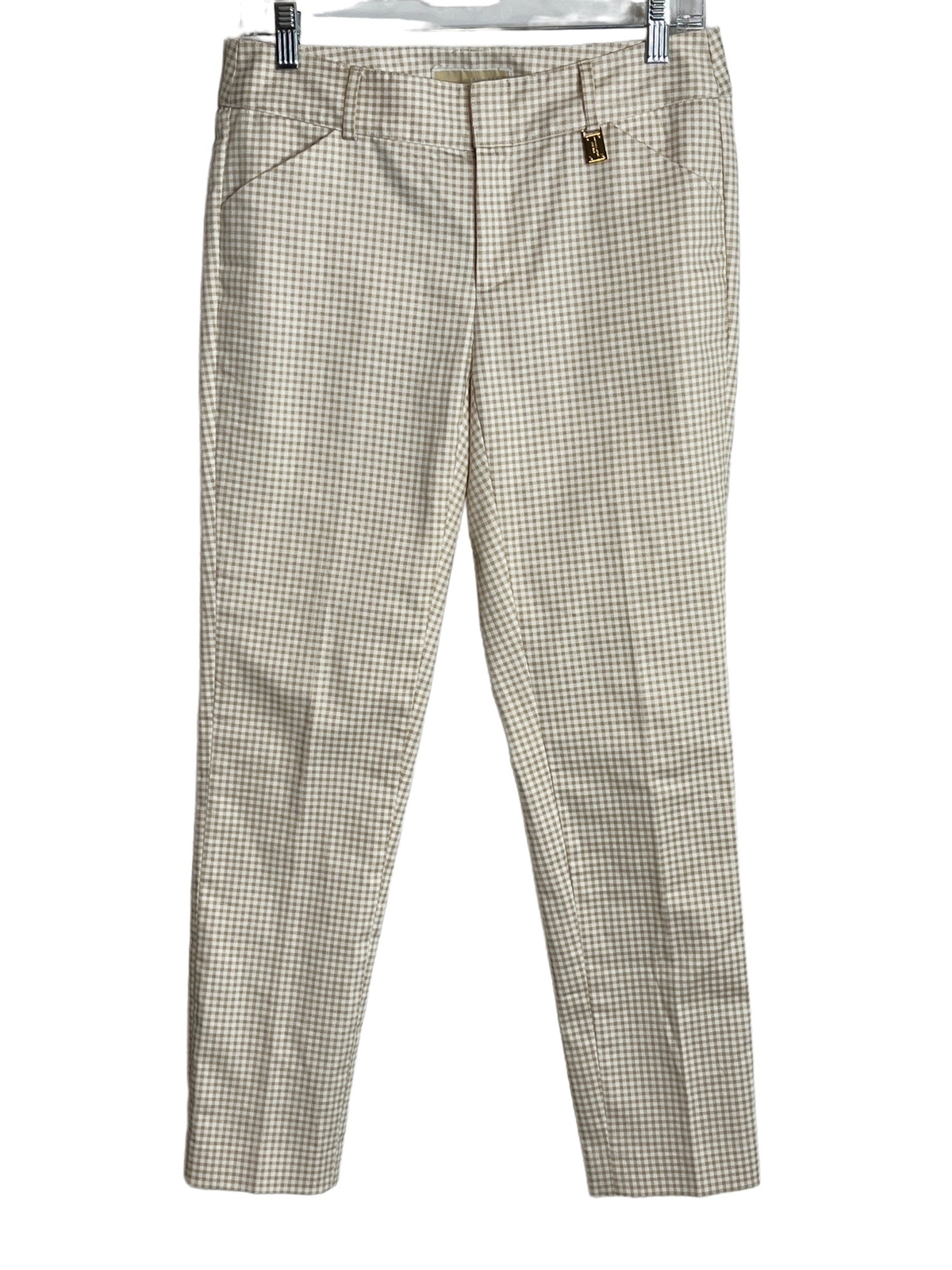 michael kors gingham pants