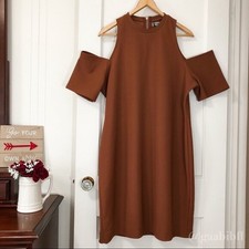 NWT ASOS Alice&You Cold Shoulder Curve Dress