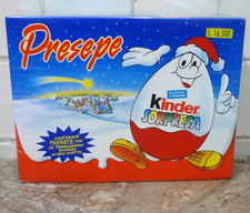 KINDER FERRERO PRESEPE NATALE 12 PERSONAGGI 1998 NUOVO SIGILLATO RARO