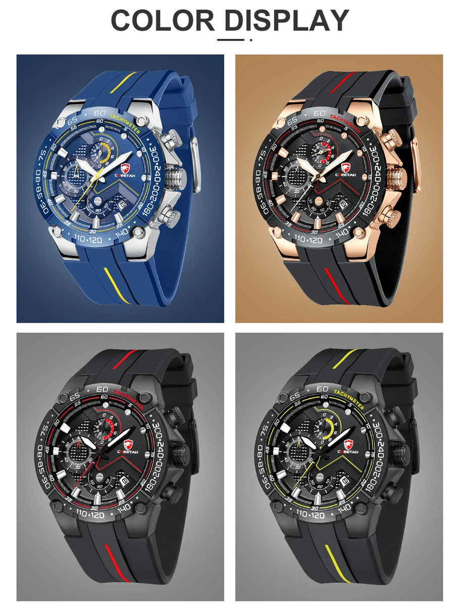 New Watches Mens Luxury Brand Big Dial Watch Men Waterproof Quartz
