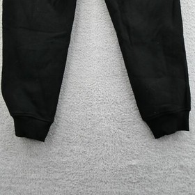 Victorias Secret Medium  Black Fleece Classic Sweatpants Jogger Tapered Leg
