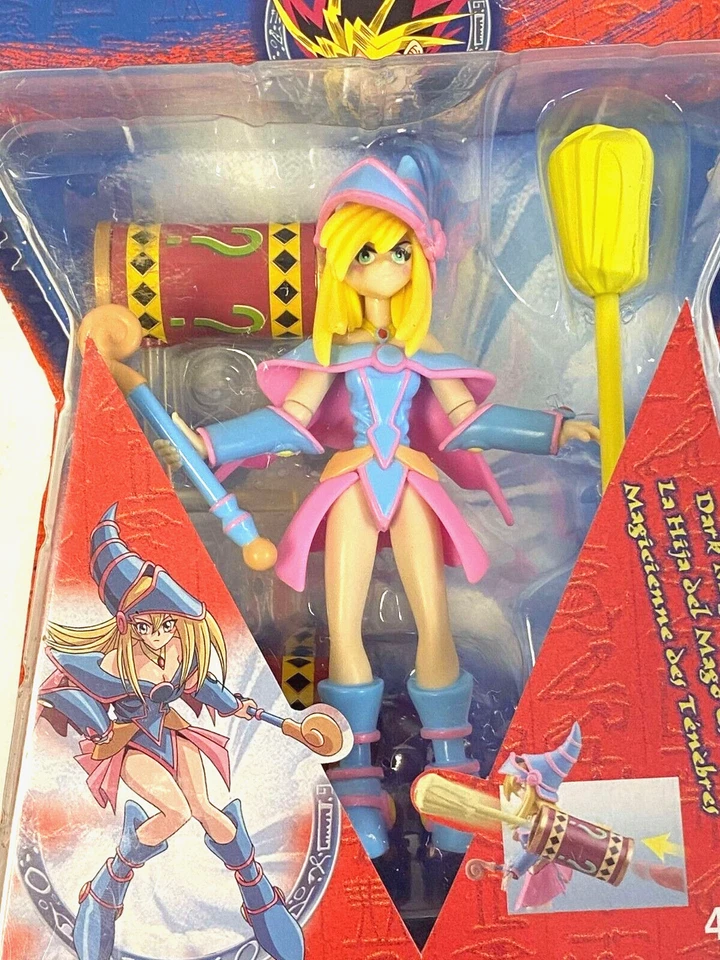 Figura de acción Yugioh Mattel Dark Magician Girl nueva de 5" 2003 ¡Muy rara! Foto 3 de 4