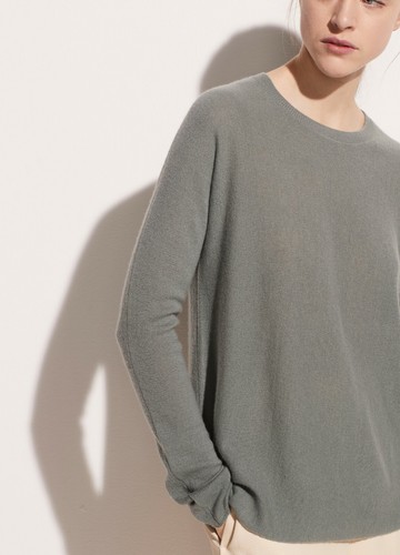 NWT $345 Vince Cashmere Drop Shoulder 