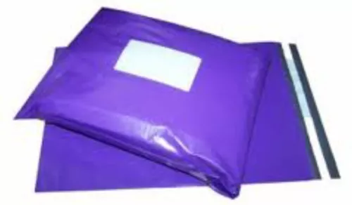 purple mailing bags x500 6x9" post dispatch sacks image 1