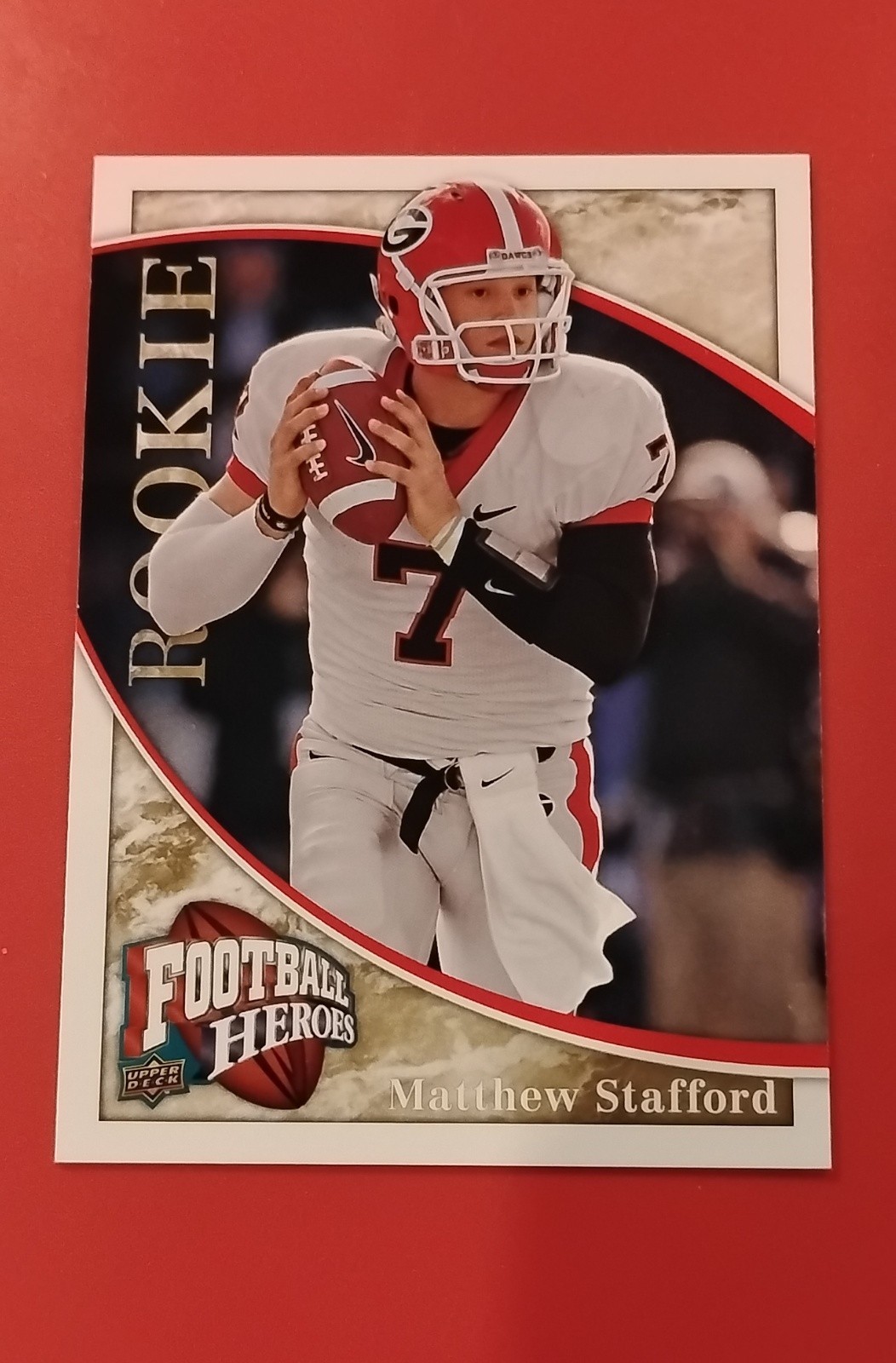 Matthew Stafford Upper Deck Heroes #118 Base