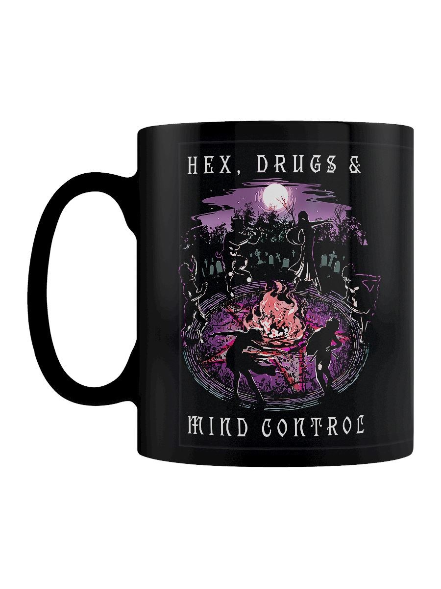 Hex, Drugs and Mind Control Black Mug