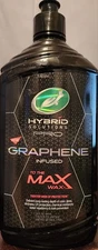 Turtle Wax 53479 Hybrid Solutions Pro To The Max Wax, Graphene Liquid Wax, 14 oz