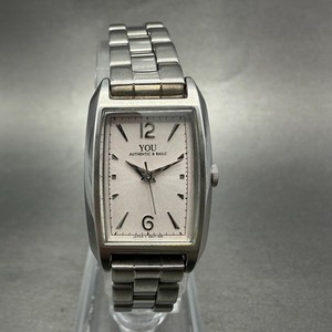 ORIENT tank レクタンギュラー ホワイト シルバー 稼働品 Orient Tank Watch | eBay