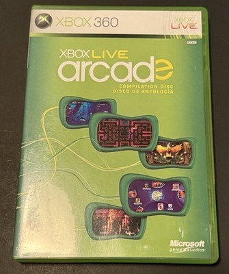 Xbox 360 Live Arcade Compilation Disc Video Game Retro Nostalgia