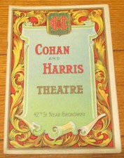 1917 Broadway Playbill "Hitchy-Koo" W/Raymond Hitchcock  Cohan & Harris Theatre