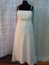 Wedding dress size 22 ivory chiffon Ronald Joyce, see measurement chart, A