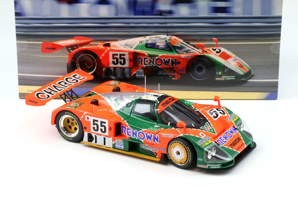 1:18 WERK83 Mazda 787B Winner 24h Le Mans 1991 #55 Weidler/Herbert  - Immagine 2 di 4