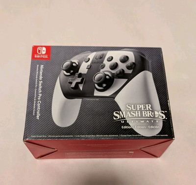 Switch Super Smash Bros. Ultimate Edition Pro Controller NEW